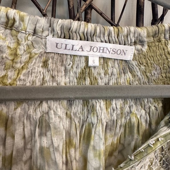 Green Top, Blouse, Ulla Johnson - Picture 2 of 5